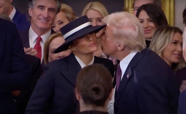 Melania Trump's Anti-Kiss Hat